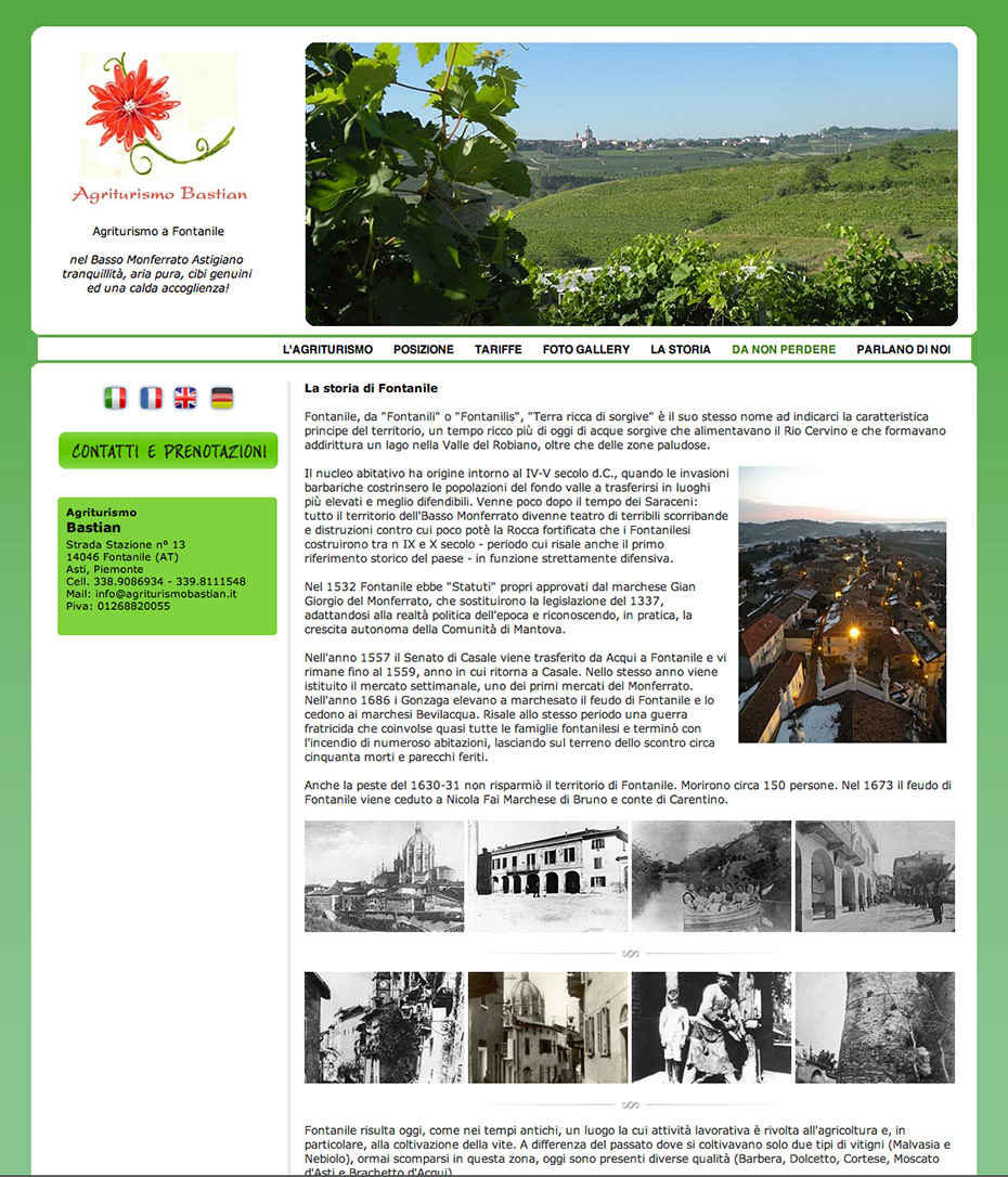 Agriturismo Bastian - Asti - Piemonte